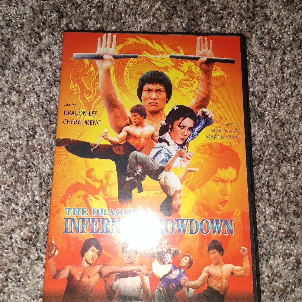 The Dragon's Infernal Showdown Movie DVD